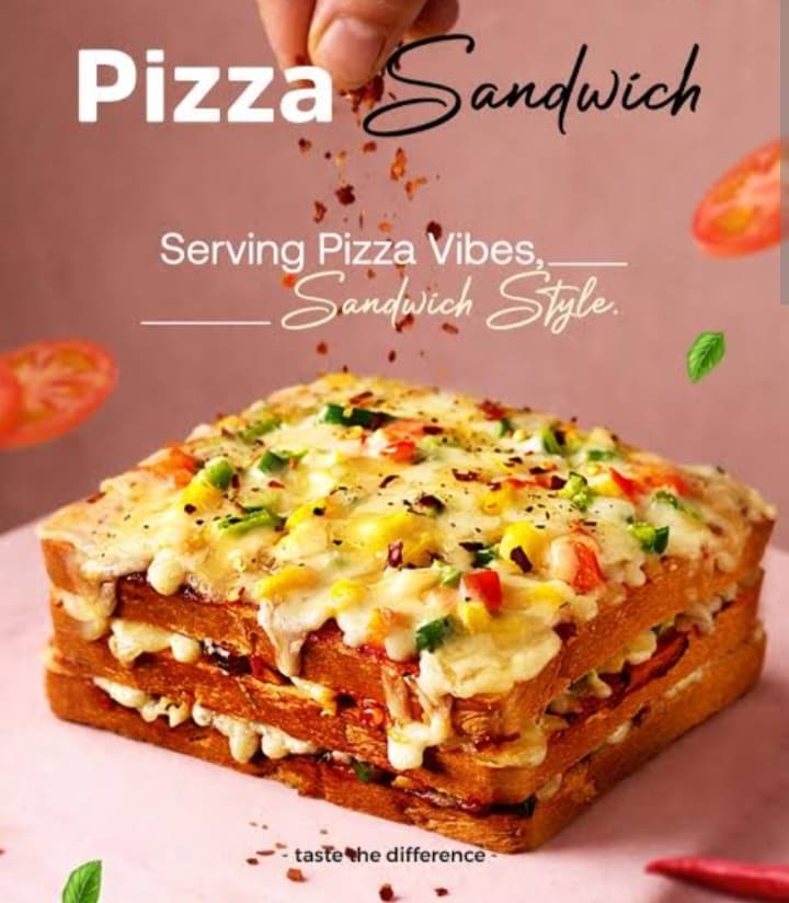 Chees Sandwich pizza