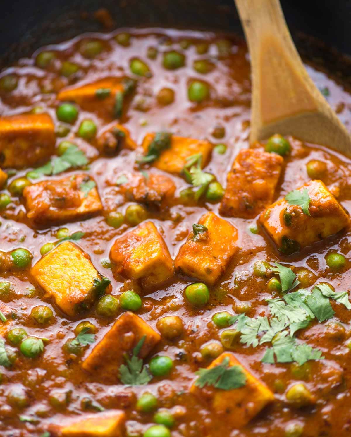 Matar paneer & parota