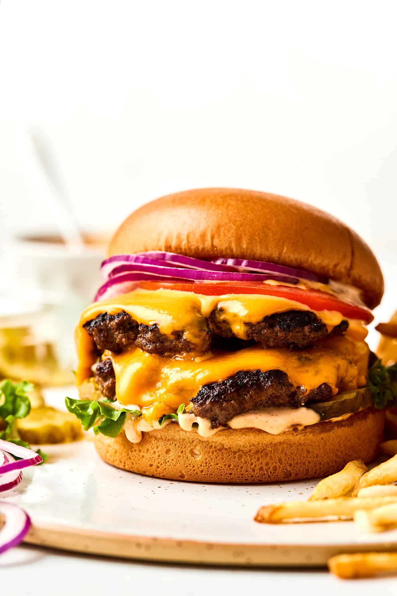 Cheesy burger