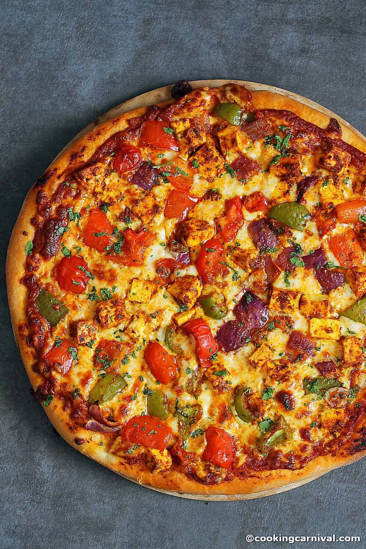 Vegitables &Paneer pizza
