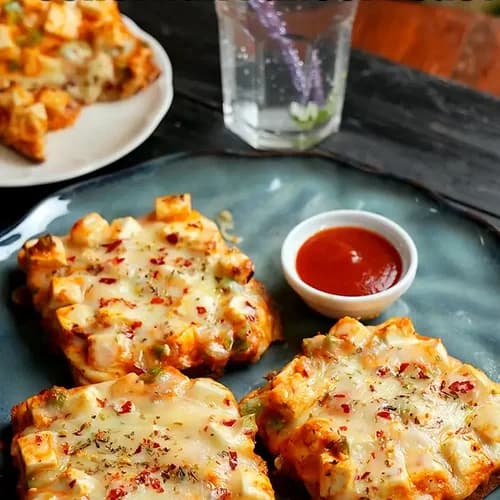Chees paneer grill toast